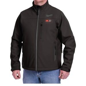 Milwaukee heated toughshell jacket, water proof size Large